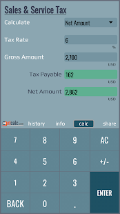 Financial Calculator Screenshot