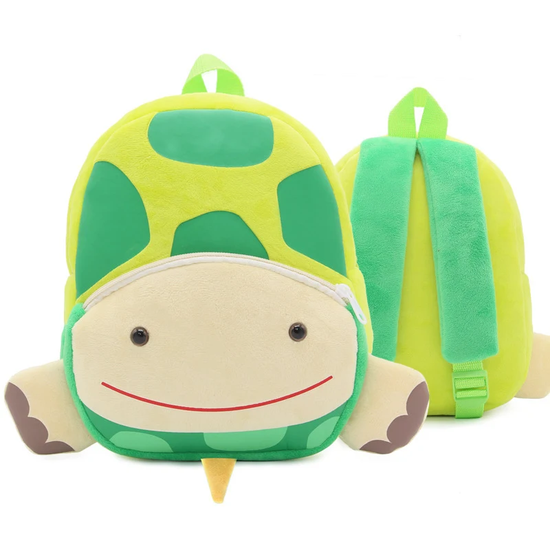 Kindergarten-Schulrucksack mit Tiermotiven, kleine Größe, ideal für Kinder. Bequemer und lustiger Rucksack für den Kindergarten.