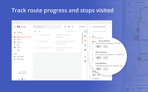 Route4Me Route Planner for Gmail