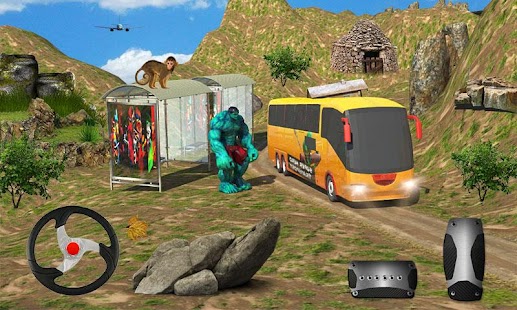 Superhero Transporter: Avengers Mendaki Sopir Bus 1.3 APK + Mod (Uang yang tidak terbatas) untuk android