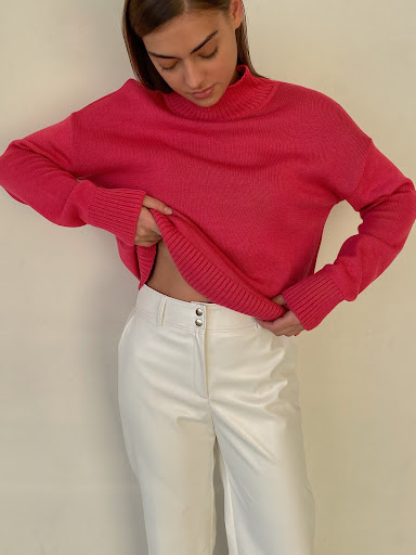 Title 8, Autumn And Winter Loose Turtleneck European And...
