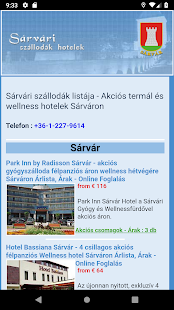 Sárvár szállás, akciós sárvári szállodák hotelek(圖1)-速報App