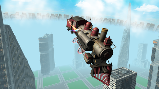 Flying Train Simulator 3D Free