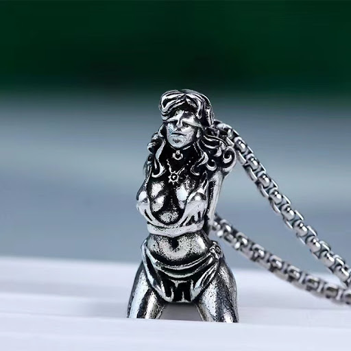 Title 1, High-precision handmade necklace couples penda...