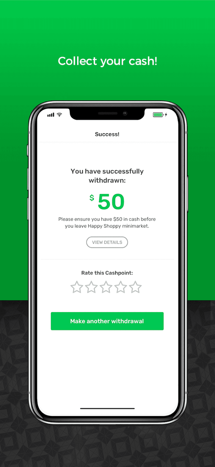 SoCash app in use