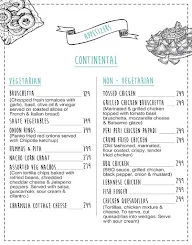 Cafe Di Milano menu 1