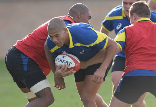 Zain Davids during the Junior Springbok media opportunity at Hoerskool Jan van Riebeeck in Cape Town, South Africa.