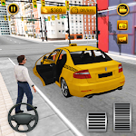 Cover Image of Unduh Open World Taxi Sim 2021 1.2 APK