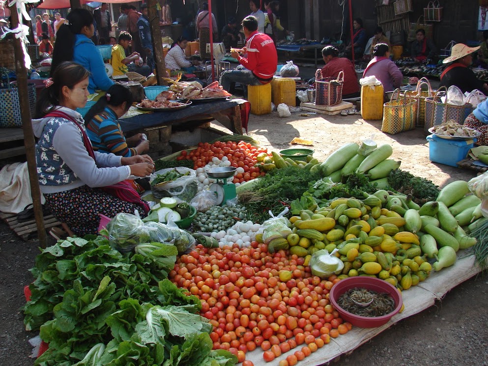 marché de nyaungshwe