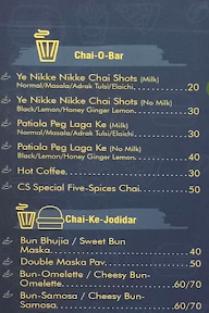 Chai Shots menu 5