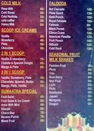 Sumaatra Pure Veg & Fast food menu 2