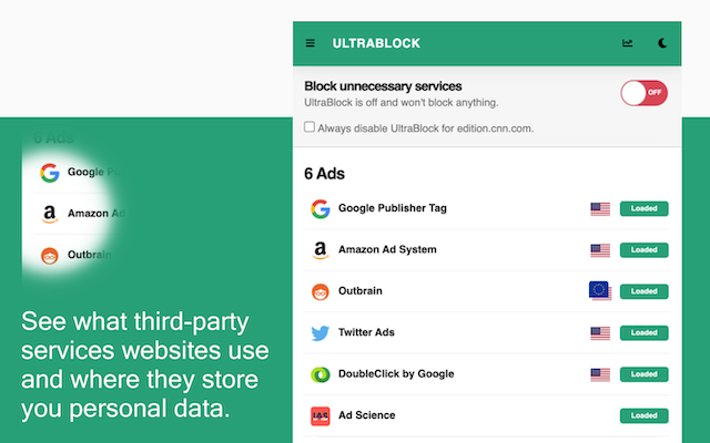 UltraBlock - Privacy Protection & Adblock Preview image 4