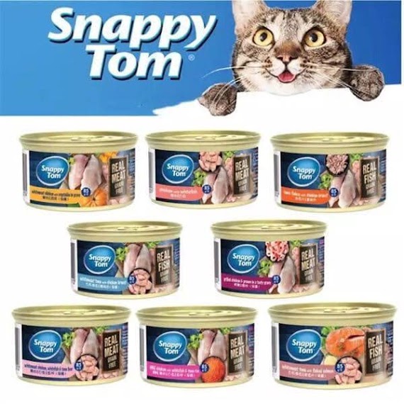 Pate Lon Snappy Tom Premium 85G Cho Mèo Con Và Mèo Lớn