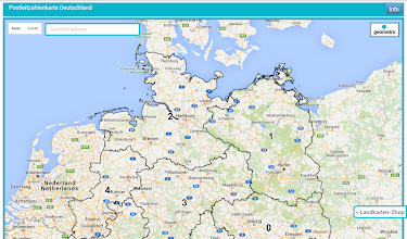 karte deutschland google PLZ Karte Deutschland   Apps on Google Play