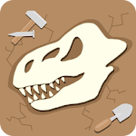 Cover Image of ダウンロード Dino Fossil Dig - Jurassic Adventure 1.1 APK
