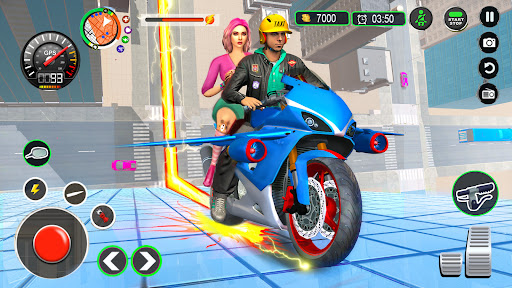 Screenshot Flying Bike Driving Simulator