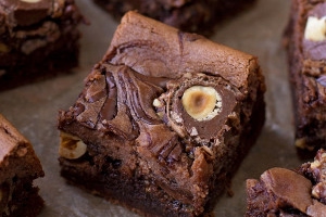 Nutella Cheesecake Brownies Recipe