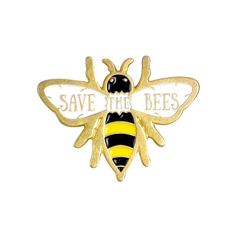 Title 15, Broche papillon abeille créative de dessin anim...