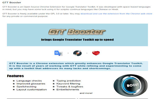 Google Translator Toolkit Booster