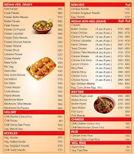 Cityxpress Food menu 1