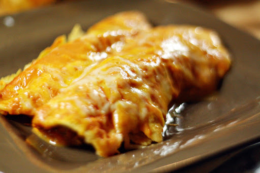 Shredded Beef Enchiladas