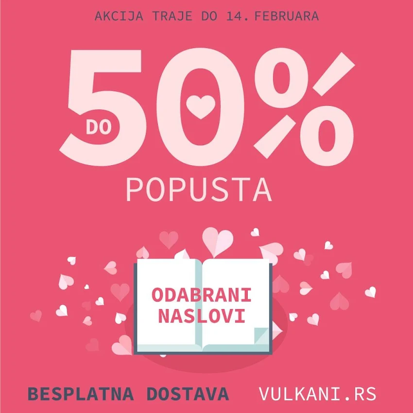 Jedinstvena akcija Vulkan izdavaštva za zaljubljene – popusti i do 50%