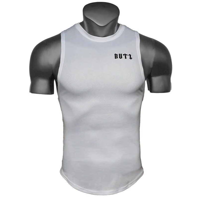Summer New Loose Men's Sports Fitness Vest