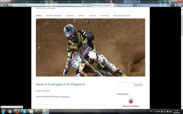 Bienvenue sur le site de Max Anstie chrome extension