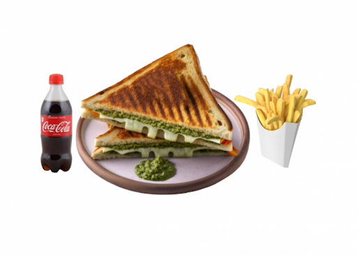 Paneer Cheese Sandwich Combo