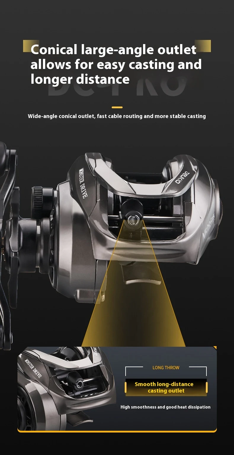 Title 1, Carrete de línea de pesca Micro Droplet Wheel c...