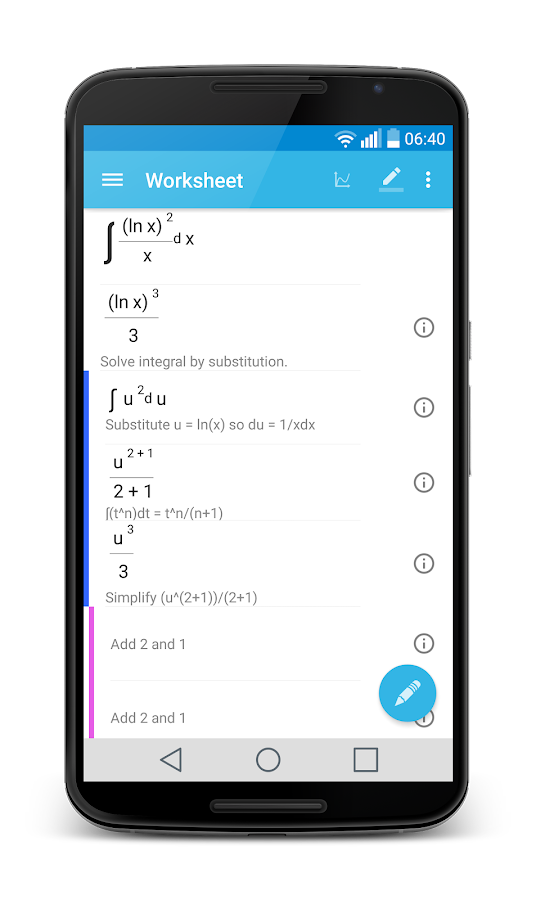    MalMath: Step by step solver- screenshot  