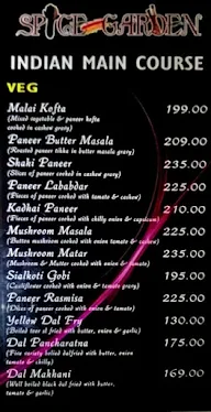 Spice Garden menu 7