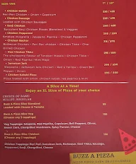 Buzz A Pizza Wood-Fired Oven Pizza menu 1