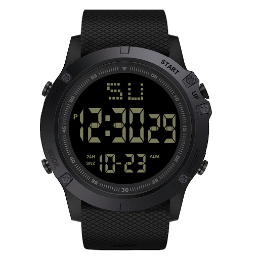 Title 8, Mens Electronic Watch Sport Stainless Steel Wa...