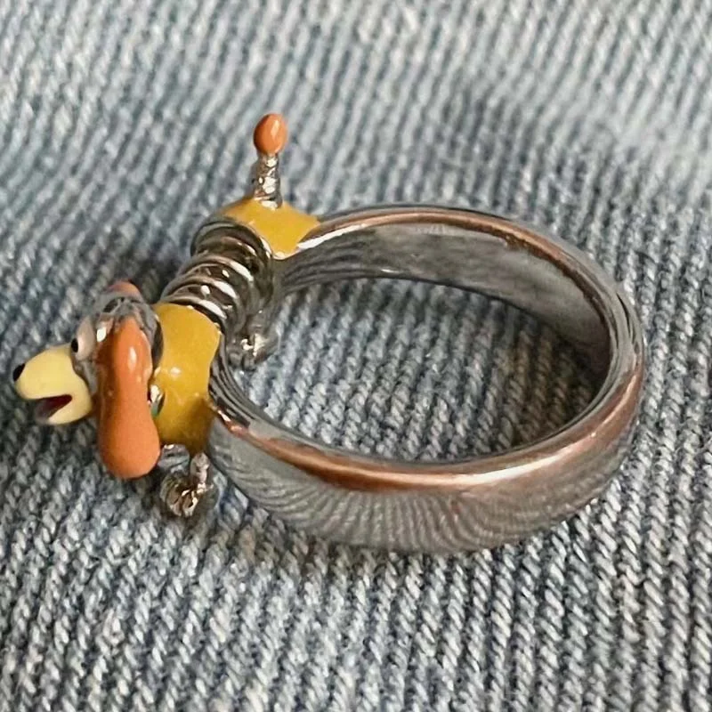 Title 4, Anillo de cachorro primaveral, adorable y de di...
