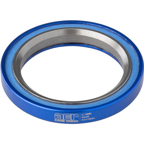 Cane Creek AER Headset Bearing - 41.8mm, 45 x 45 Degree, Aluminum Bearing