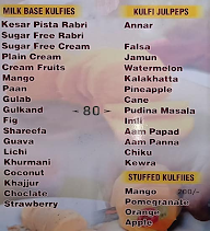 Kuremal's Kulfi menu 6