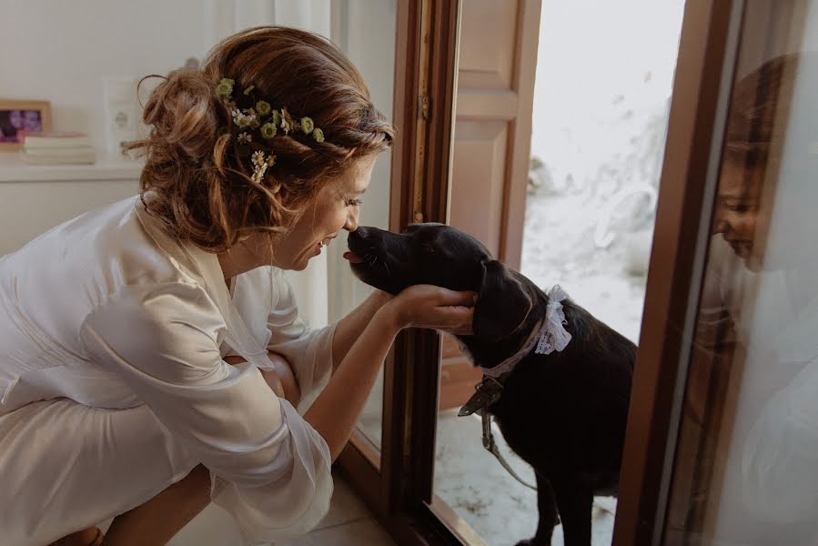 Fotografo di matrimoni Manos Mathioudakis (meandgeorgia). Foto del 21 febbraio 2018