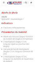 Fiche Technique Médicale Screenshot