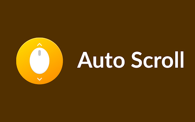 Auto Scroll chrome extension