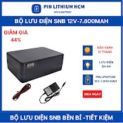 Ups 12V Dung Lượng 7800Mah, Lưu Điện Camera, Wifi, Bảo Hành 12 Tháng