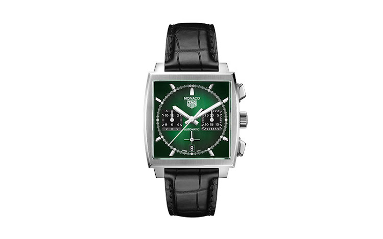 TAG Heuer Monaco Green Dial.