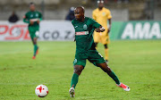 Siyabonga Nomvethe of AmaZulu FC during the Absa Premiership 2017/18 match between AmaZulu and Golden Arrows at King Zwelithini Stadium in KwaZulu Natal, South Africa on 03 February 2018.