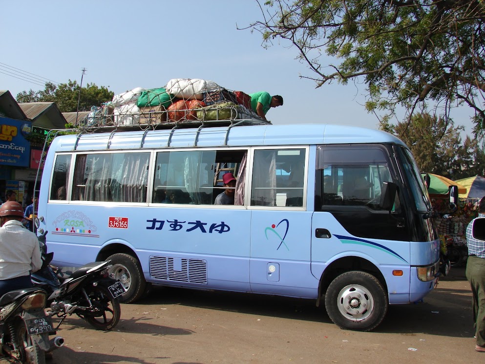 bus monywa - bagan