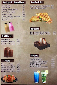 Brown Town menu 1