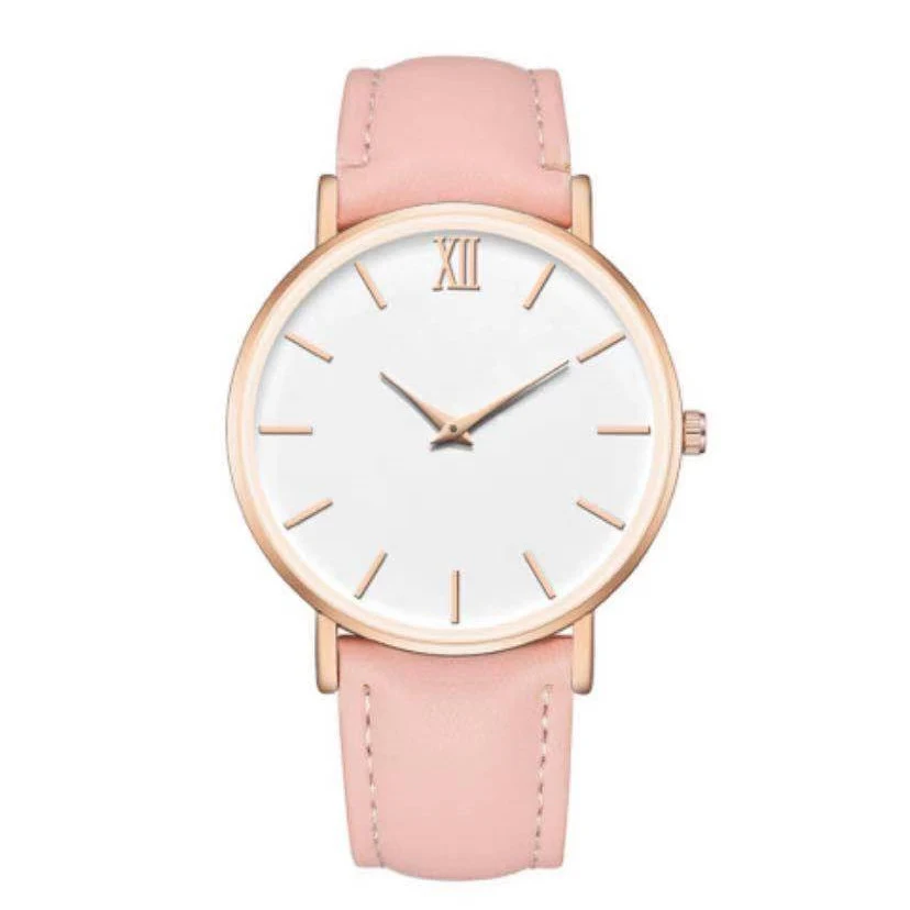 Reloj de pulsera esmerilado para mujer, moda de cuarzo. Elegancia y precisión en un diseño sofisticado, perfecto para complementar cualquier estilo diario.