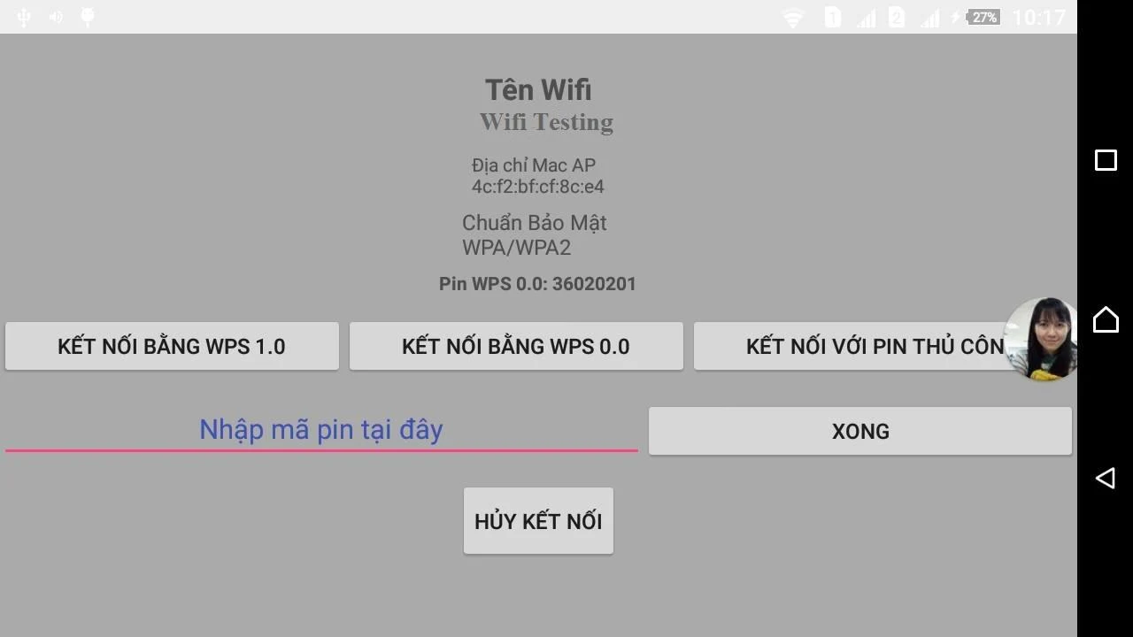   Kết Nối Wifi- ảnh chụp màn hình 