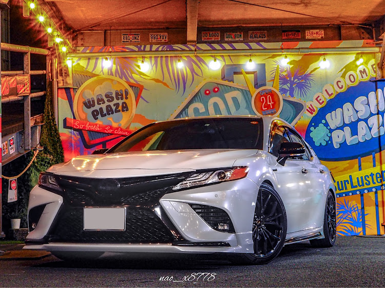 カムリのカムリws・wash_plaza・洗車場・🇺🇸・ストレス発散ドライブに関するカスタム事例の投稿画像1枚目