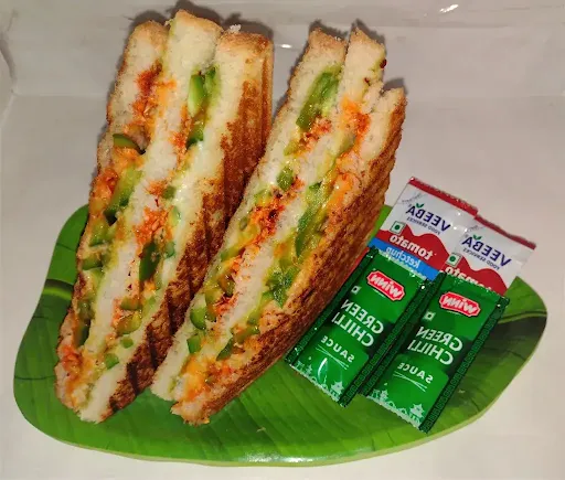 Cheese Chilli Grilled Sandwich