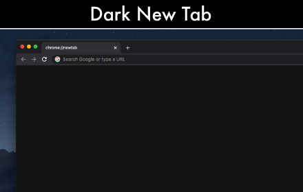 Dark New Tab small promo image